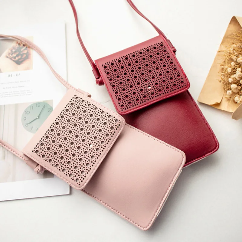 

Ladies Shoulder Bag Pu Leather Messenger Bag Korean Version Of The Mini Wallet Messenger Bag Ladies Small Travel Bag