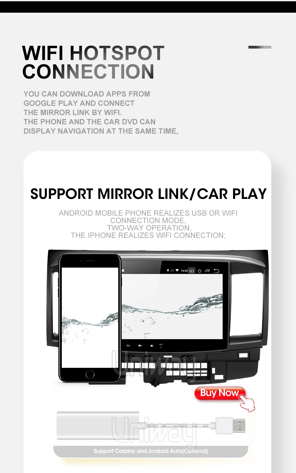 Best Uniway PX30 DSP Android 9.0 car dvd for Mitsubishi Lancer 10.1 inch 2008 2009 2010 2011 2012 2013 2014 2015 car stereo navigator 8 Best Uniway PX30 DSP Android 9.0 car dvd for Mitsubishi Lancer 10.1 inch 2008 2009 2010 2011 2012 2013 2014 2015 car stereo navigator 8