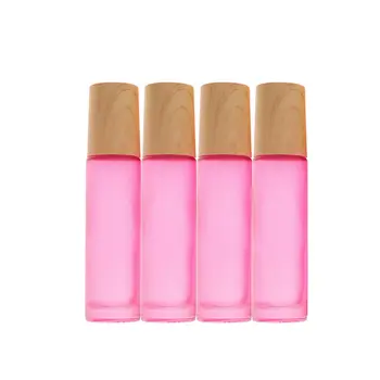 

Matte Glass Empty Perfume Bottle Roller Ball Bottle Durable For Travel Gradient Color Thick Glass Roll