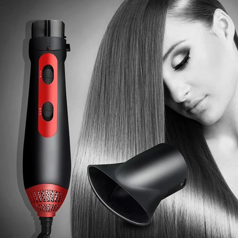 One Step Hair Dryer Brush 3In1 Multifunctional Hair Dryer Volumizer Straightener Negative Ion Hot Air Brushes Curling Lron Salon