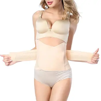 

Women Waist trainer Postpartum Recovery Belly tummy shaper control black pelvis Belt Shapewear plus size bodysuit