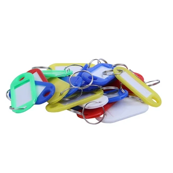 

Key Ring Tags - Mixed Colours 20 Twenty Color ran