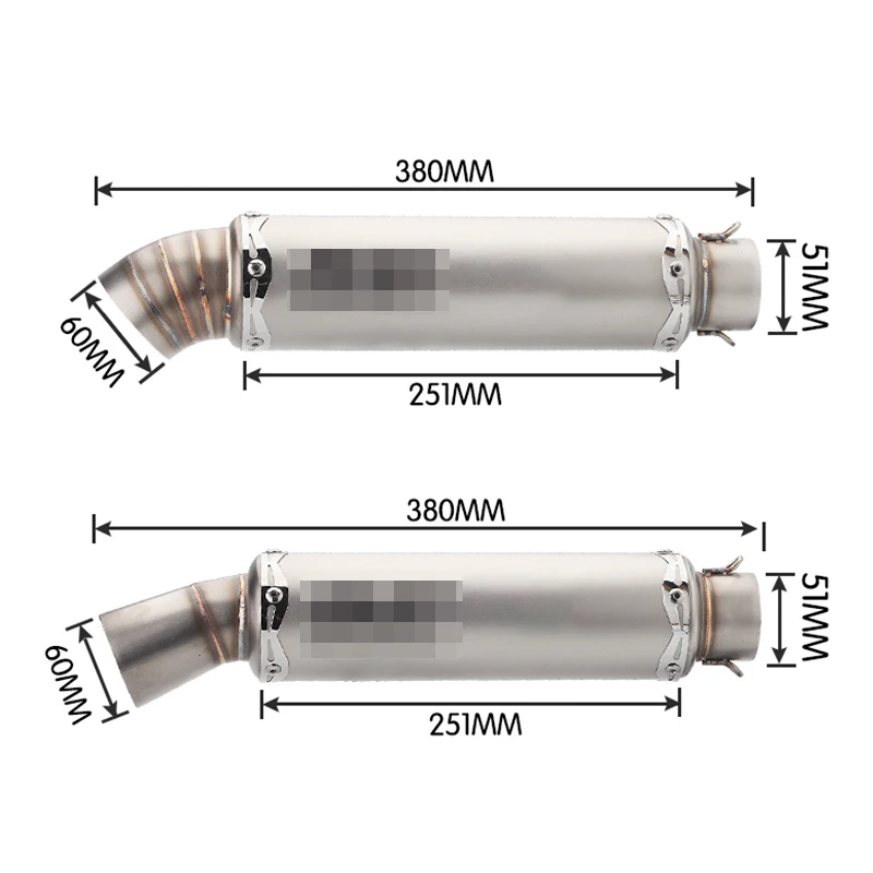 Для Yoshimura глушитель для мотоцикла escape moto выхлопных систем для CBR300 CB500RX ninja350 R25/R3 K8 K9