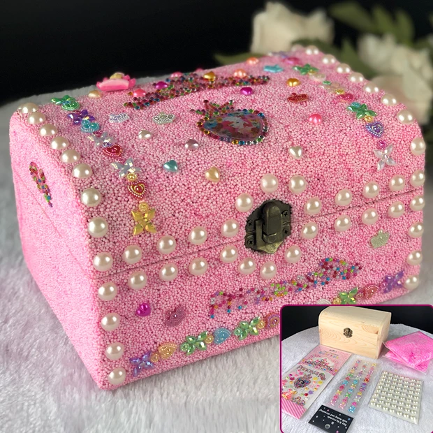 L-4 Детская hand-made из подручного материала сумка девушки твердые деревянные, для канцтоваров коробка пенал для карандашей Снежинка грязи палку дрель ящик для хранения - Цвет: L-4