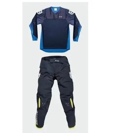 

NEW 2020 FOR HUSQVARNA MOTO JERSEY BLACK YELLOW Racing Riding Jersey Pants Motorcycle MX riding combination
