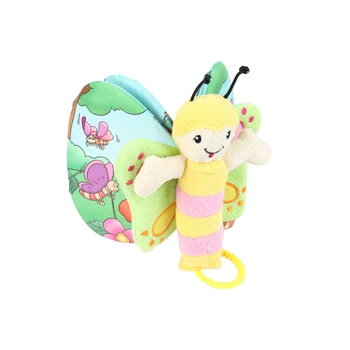 

Butterfly Shape Cloth Book Baby Toy Development Education Books children's Cloth Book Early Education Toys