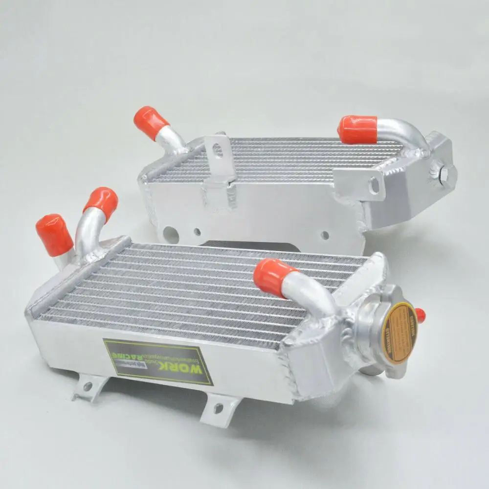 Радиатор из алюминиевого сплава для Honda CRF450R CRF 450 R 2013 2014 левое + правовое|alloy cup|radiator