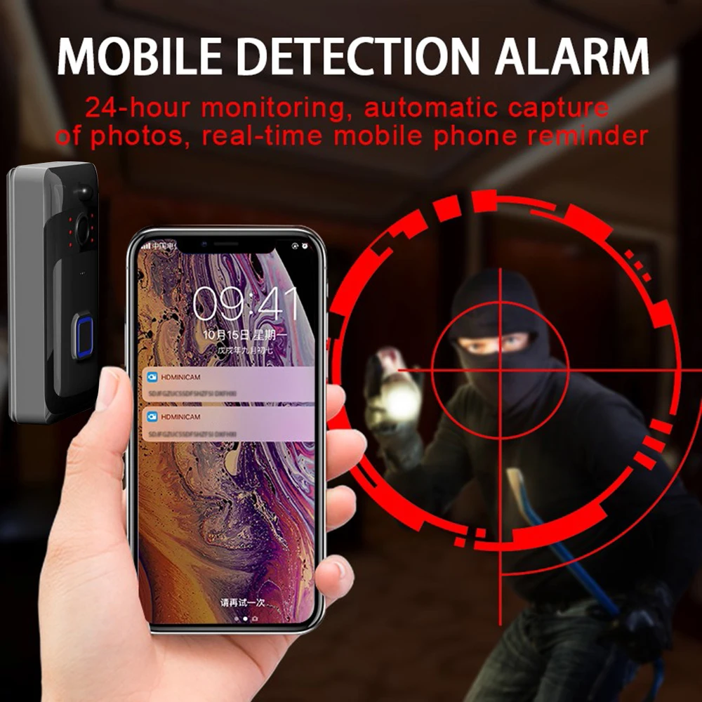 Pripaso, умный Wifi дверной звонок, Pir камера, 720 P, беспроводной видео дверной звонок, Camara, домашняя камера безопасности, двусторонняя связь, обнаружение движения