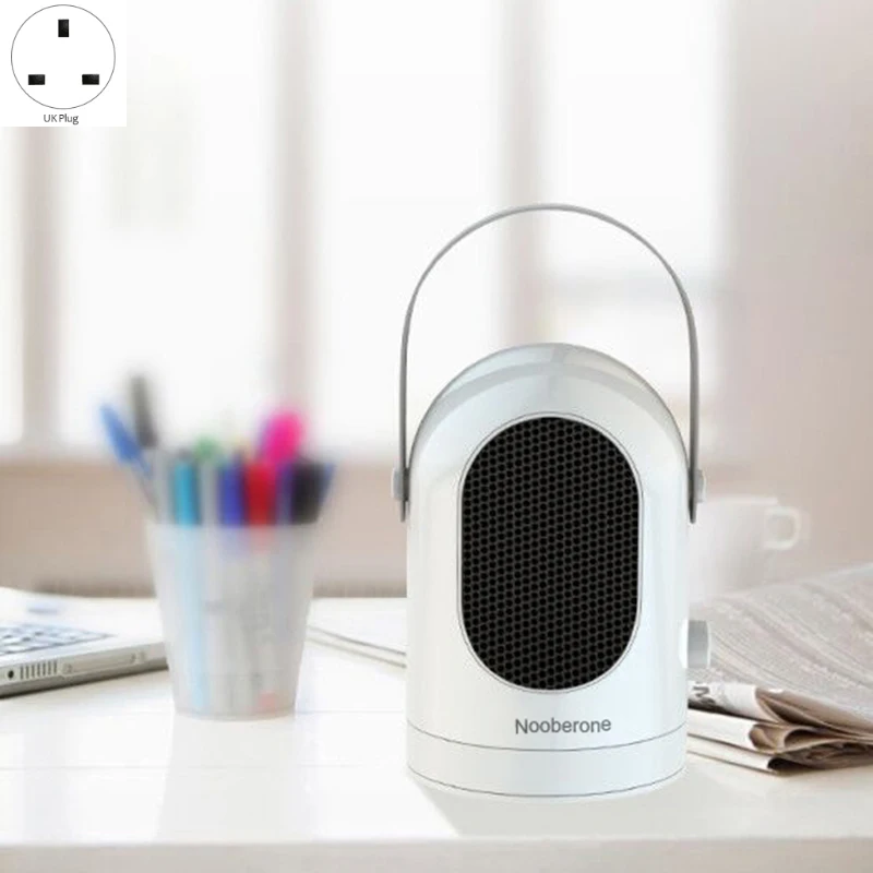 

Nooberone S700 Electric Fan Heater,Oscillating Ceramic Fan Heater,Portable PTC Heater, 600W Personal Fan Heater UK Plug
