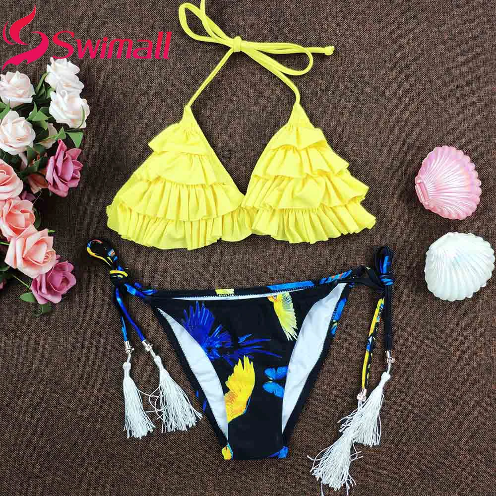 

Sexy Female Bikini Swimsuit Print Swimwear Bikini set Women Maillot de bain Bikinis Swimming suit for femme Swim suit biquini
