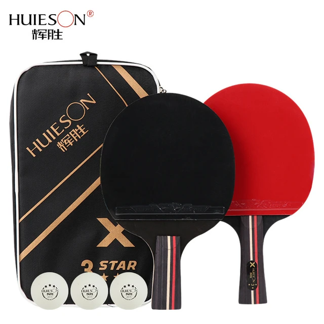 SP 2pcs Wooden Racket Set For Ping Pong/Professional Table Tennis Beginner  - AliExpress