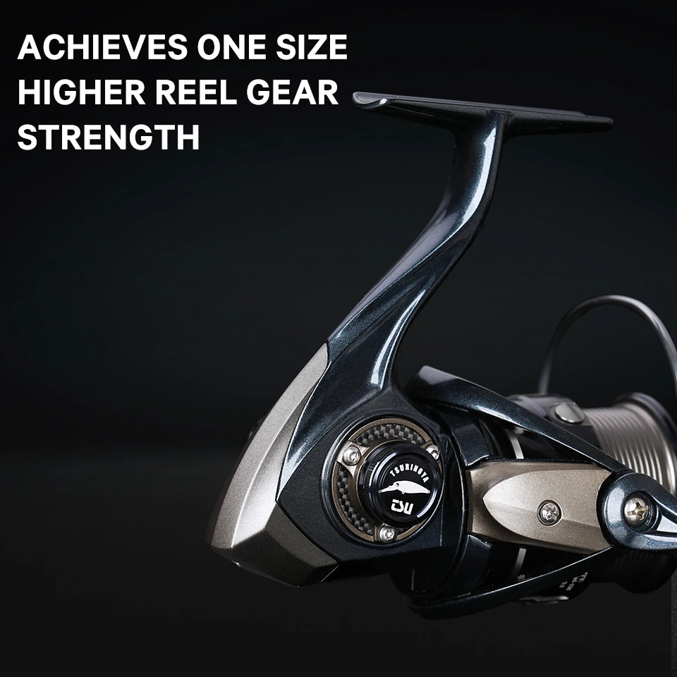 TSURINOYA 超軽量 155 グラム餌フィネスカーボンスピニング釣りリール