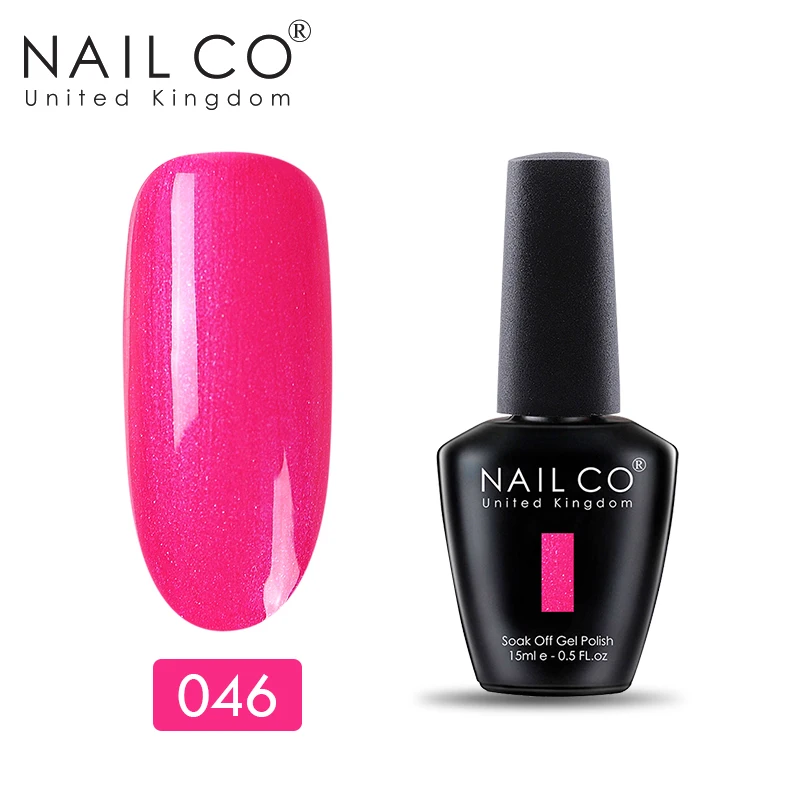 11046 NAILCO синяя серия лаков для ногтей 150 чистый цвет стойкий лак для ногтей Гибридный Esmalte дизайн ногтей гель лак - Цвет: 11046