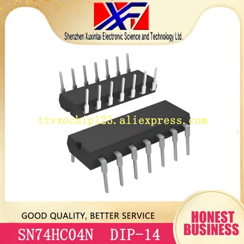 

50Pcs/Lot SN74HC04N 74HC04N 7404 74HC04 DIP-14 IC INVERTER 6CH 6-INP 14DIP