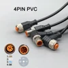 M12 3 4 5 8 pins PVC PUR LED Waterproof sensor cable connector Type A socket plug 2m LONGWE ► Photo 3/6