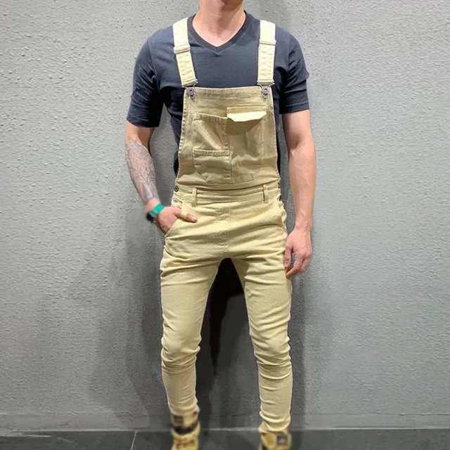 slim fit dungarees mens