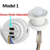 Time Delay Adjustable 110V-220V Highly Sensitive Auto ON/OFF PIR Infrared Motion Sensor Switch Mode Detector Light Switch ► Photo 2/6