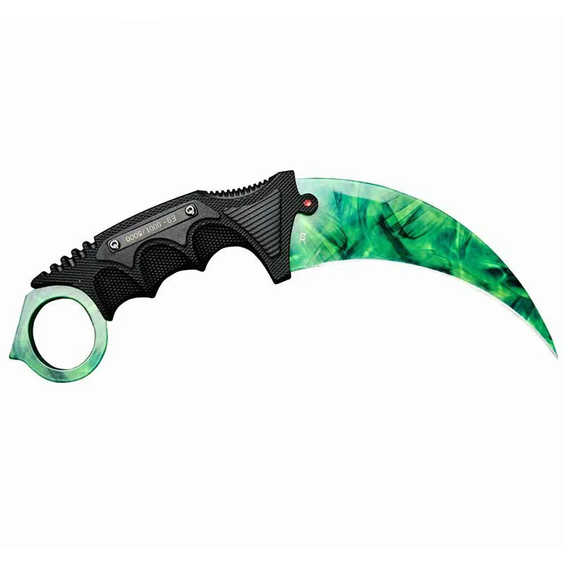 

Car Sticker for KARAMBIT Tactical Knife CSGO Skin Auto Decal Bumper Window Vinyl Anime Waterproof Decor,12cm*17cm