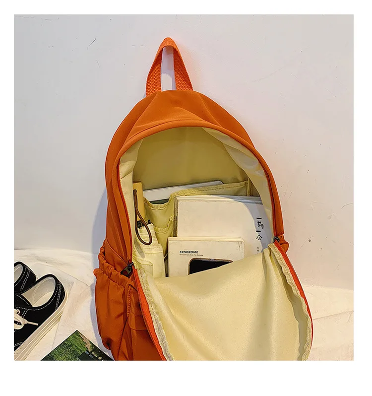 Модный классический брендовый рюкзак для девочек, нейлоновый водонепроницаемый рюкзак для путешествий с несколькими карманами, школьная сумка для девочек, школьная сумка для ноутбука размером 15,6 дюйма