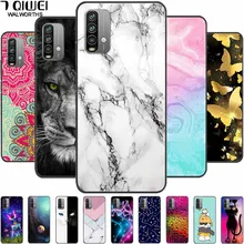 For Redmi 9T Case for Xiaomi Redmi 9T Cover Silicone Soft Fashion Marble Cases for Xiaomi Redmi 9T Case Redmi9T 9 T 2021 TPU Bag