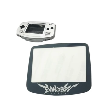 

10 PCS a lot Glass Screen Lens Replacement for Game Boy Advance Console for G-B-A Replacement parts