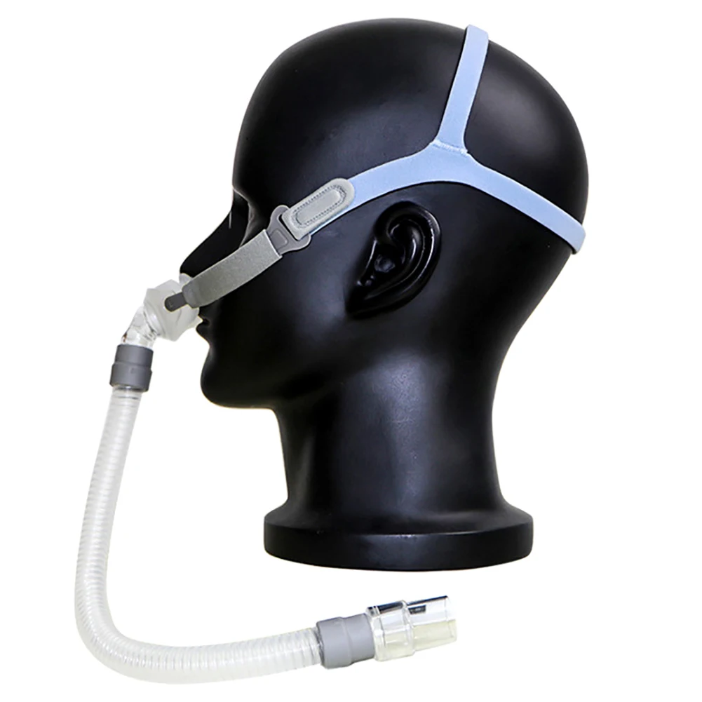 

Adjustable BMC CPAP Snoring Machine Portable Breathing Device With Nasal Mask Headgear Strap For Sleep Apnea