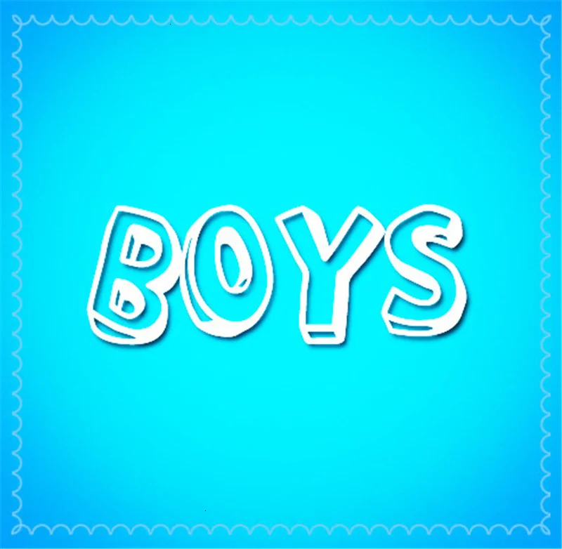 6pcs boys 6 шт. детские мягкие хлопковые полотенца с рисунком для новорожденных, носовой платок для девочек - Цвет: 6pcs boys