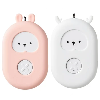 

Hot 2Pcs Personal Wearable Air Purifier Necklace Negative Ion Air Purifier Portable Charging Wearable Hanging Neck Purifier