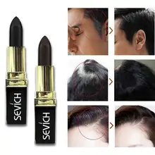 2,5 г портативный натуральный растительный черный/темно-русая краска для волос Помада Форма анти пот водонепроницаемый одноразовый краситель