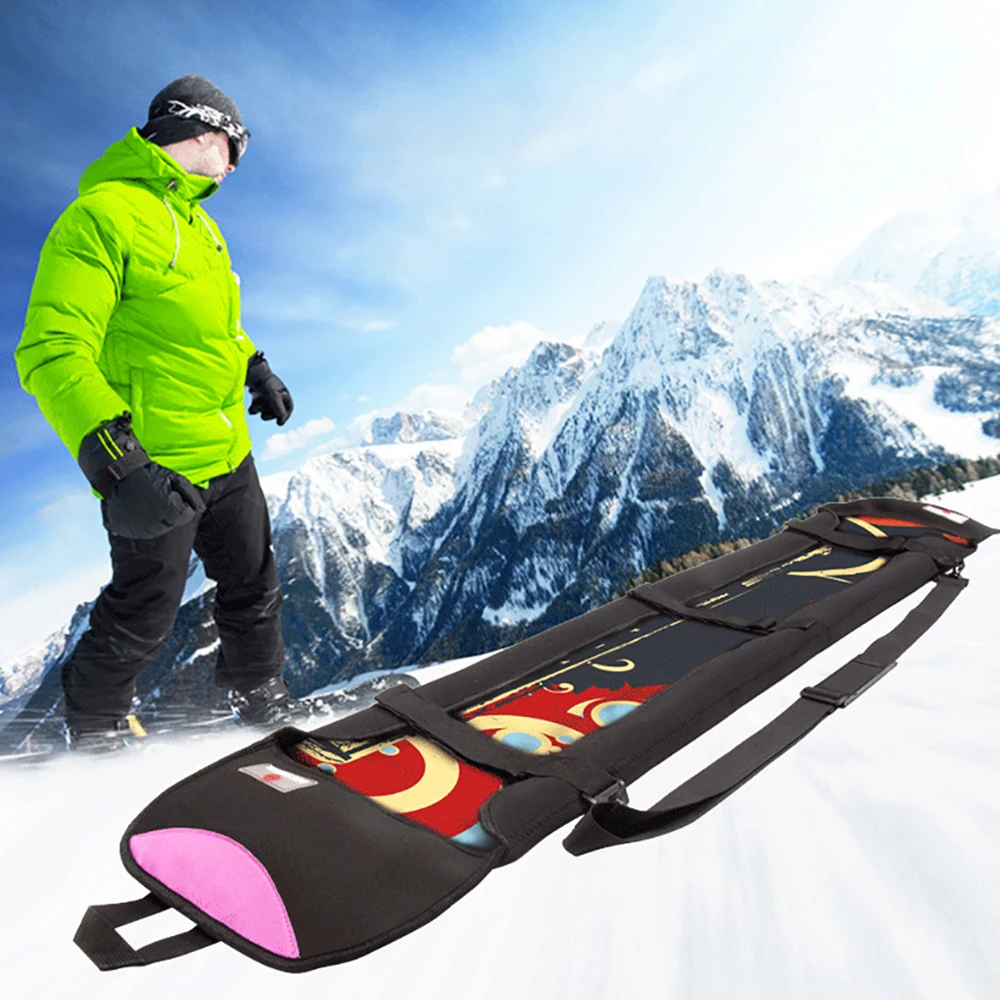 Winter Sports Dumpling Monoboard Ski Bag Portable Carry Shoulder Hand Waterproof Scratch Snowboard Protective Case 5400 | Спорт и