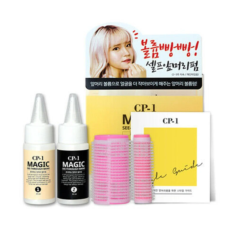 CP 1 Magic Seethrough Bang DIY бигуди пушистые прическа моделирование ролики пушистый