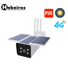 Hebeiros 3g 4G SIM карта солнечная батарея HD1080P IP Wifi камера 2MP беспроводной аудио PIR водонепроницаемый открытый умный дом безопасности CCTV