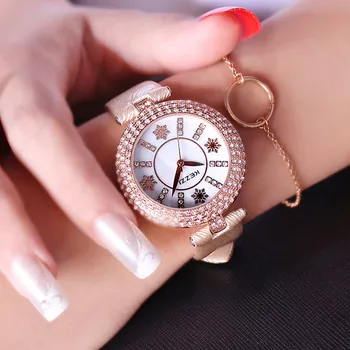 

Women's Leather Watches Classic Design Rectangular Femal Waterproof Watches fashion brand wristwatches