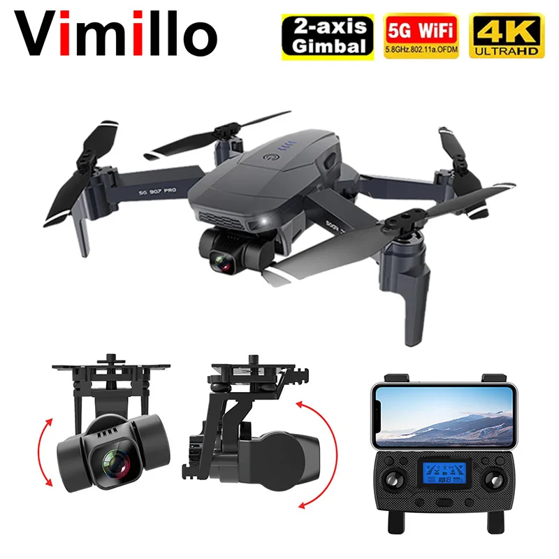 

SG907 Pro2 GPS Drone 5G WIFI FPV With 4K HD Professional Camera One Key Return Auto Follow Brushless RC Quadcopter VS SG907