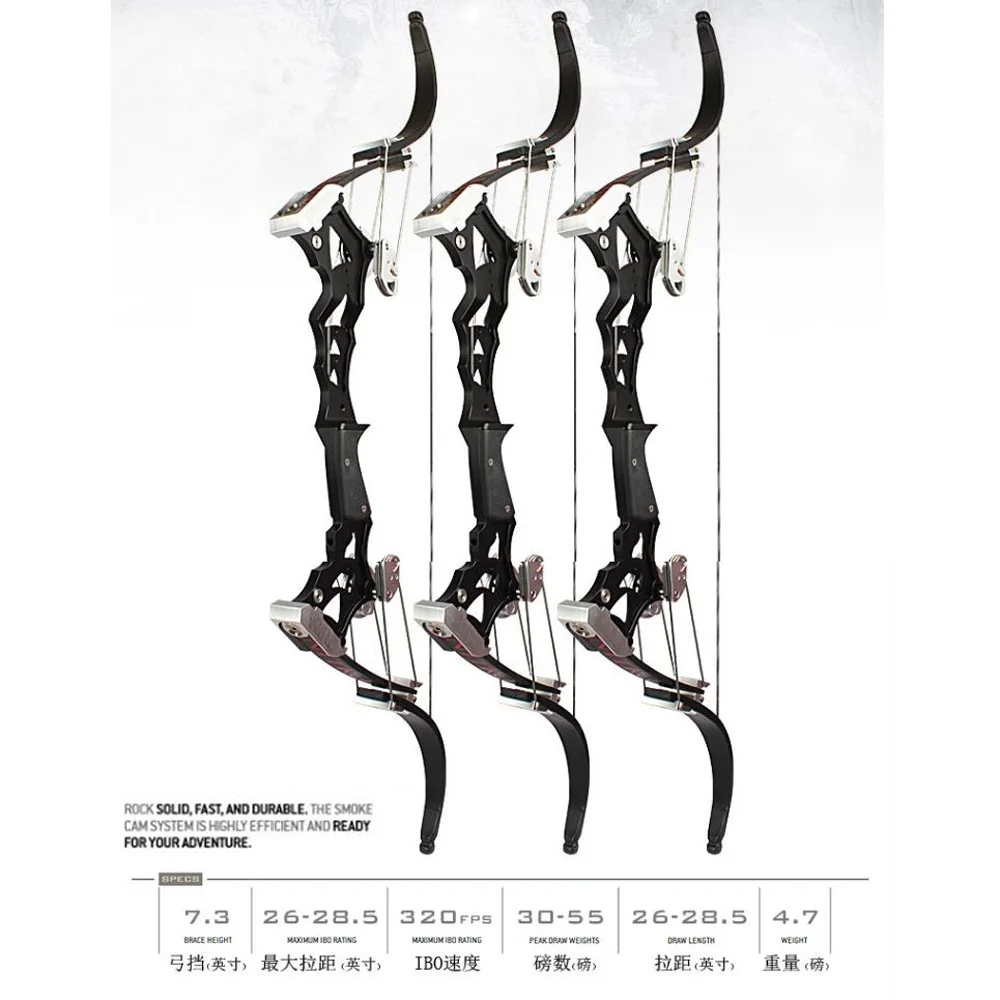 M181 Compound Bow 3575 Lbs 320 Feet/s Effort Ratio 55/65/80 Suit Left/right Hand For Outdoor