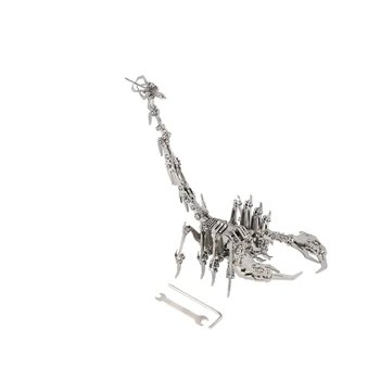 

AM05-Robot Insect Tweezers 3D Steel Metal Finished Model Joint Mobility Miniature Model Kit Educational Toy Boy Stitching Hobby