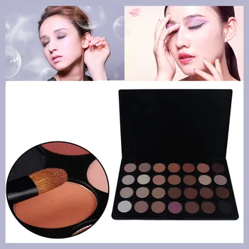 

Eye Makeup Nudes Palette 40 Color Matte Eyeshadow glitter powder Eye Shadows Earth brush set stamps pigment eyeshadow pallete