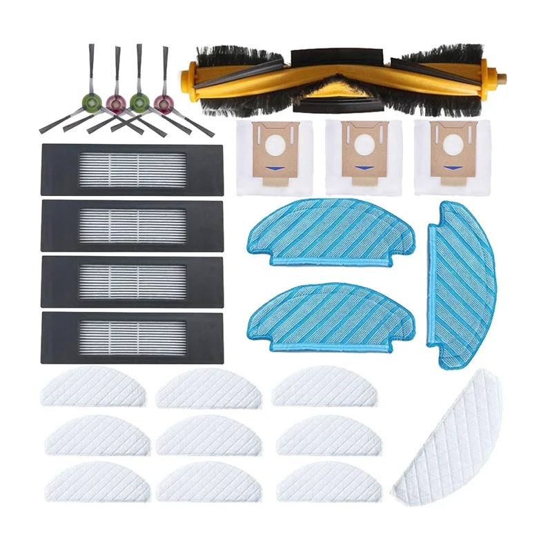 Replacement Parts Brush Dust Bag Filters Kit For Ecovacs Deebot OZMO T8 AIVI Robot Vacuum Cleaner Accessories | Бытовая техника