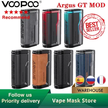 

Original VOOPOO Argus GT MOD 160W TC Box MOD Vape Type-C Charging Electronic Cigarette Vaporizer Support Pnp Pod Tank VS Drag X