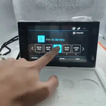 7 بوصة 50 دبوس أسود شاشة تعمل باللمس الزجاج محول الأرقام لبيجو 208 2008 سيتروين C4 صالة مشغل أسطوانات للسيارة راديو لاعب لتحديد المواقع والملاحة