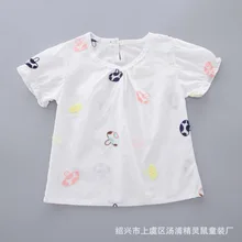 Новинка года; Стильная летняя детская одежда; комплект одежды с короткими рукавами в Корейском стиле; костюм для девочек; Детский комплект из двух предметов; топы и брюки