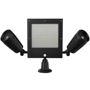 

HNGCHOIGE 64 LEDs Solar Wall Lamp Waterproof PIR Sensor 360 Degree House Yard