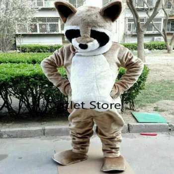 

Raccoon Fursuit Mascot Costume Furry Suits Cosplay Party Game Dress Outfits Carnival Halloween Christmas Easter Ad Clothes