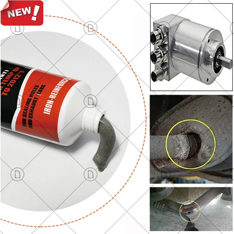 Sale Repair-Glue Sealant Adhesive-Filler Exhaust-Pipe Leaks High-Temperature Car Plugging WGwgrJNOnyk