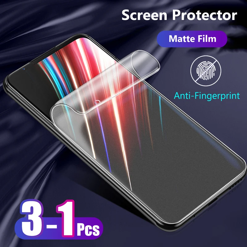 Matte Soft Hydrogel Film For ZTE nubia Red Magic 5G Lite Play No Fingerprint Frosted Game Full Cover Screen Protector Glass | Мобильные