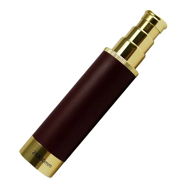 Powerful HD Vision 25x30 Telescopic Monocular Astronomical Spyglass for Camping Moon Watching Pirates of the Caribbean Telescope