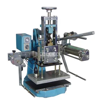 

ZK-310-1 Bronzing Machine Bronzing Embossing Machine Business Card / Plastic / Leather Heat Press Hot Stamping Machine 220V 900W