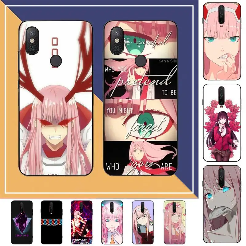 TOPLBPCS Zero Two Darling in the FranXX аниме жесткий чехол для телефона RedMi note 7 8 9 6 5 4 X pro 8T