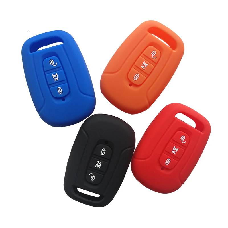 

3 Buttons Silica Gel Case Car Key Cover For Chevrolet Captiva Remote Control Key Protector Holder Shell Fob Set Car Accessories