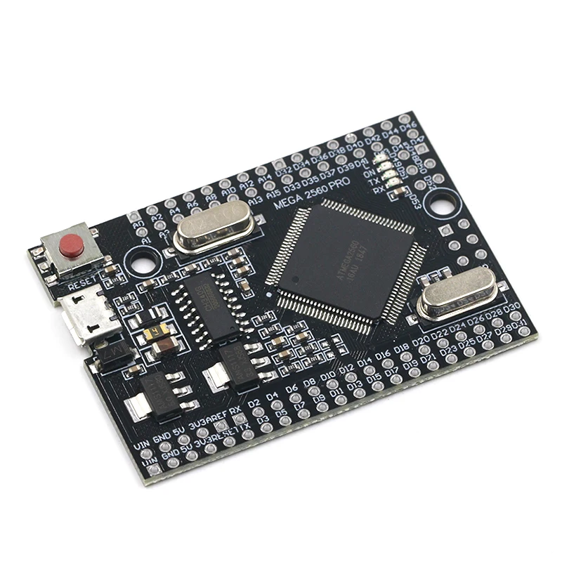 Mega 2560 PRO MINI 5V(встраивание) CH340G ATmega2560-16AU с наконечниками, совместимыми с arduino Mega 2560